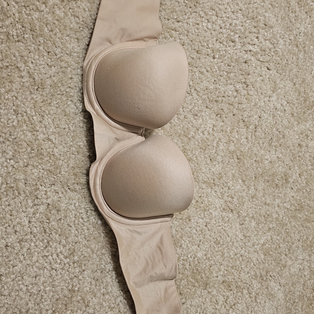 Aerie Sunnie Strapless Bra in Beige